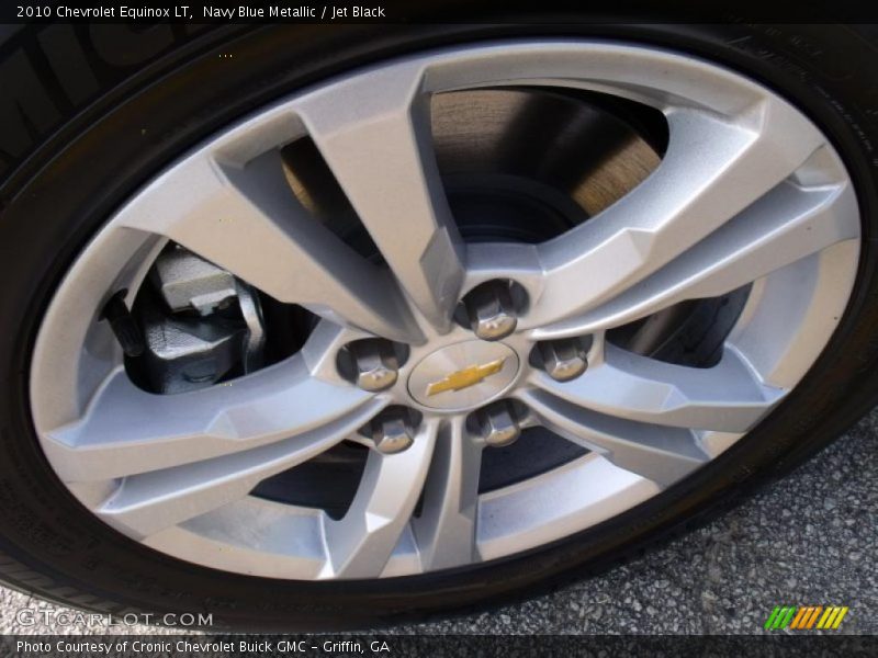 Navy Blue Metallic / Jet Black 2010 Chevrolet Equinox LT