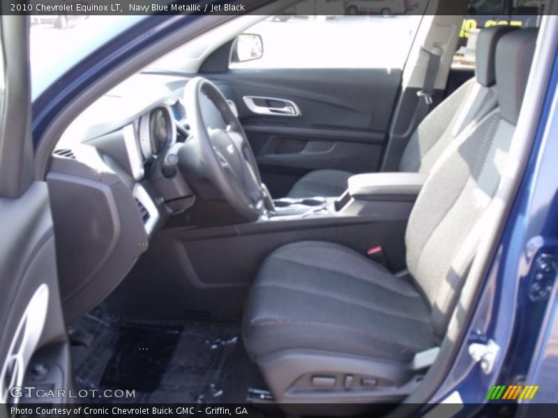 Navy Blue Metallic / Jet Black 2010 Chevrolet Equinox LT
