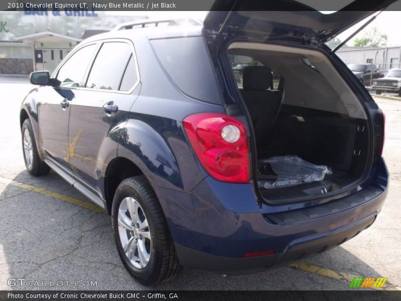 Navy Blue Metallic / Jet Black 2010 Chevrolet Equinox LT