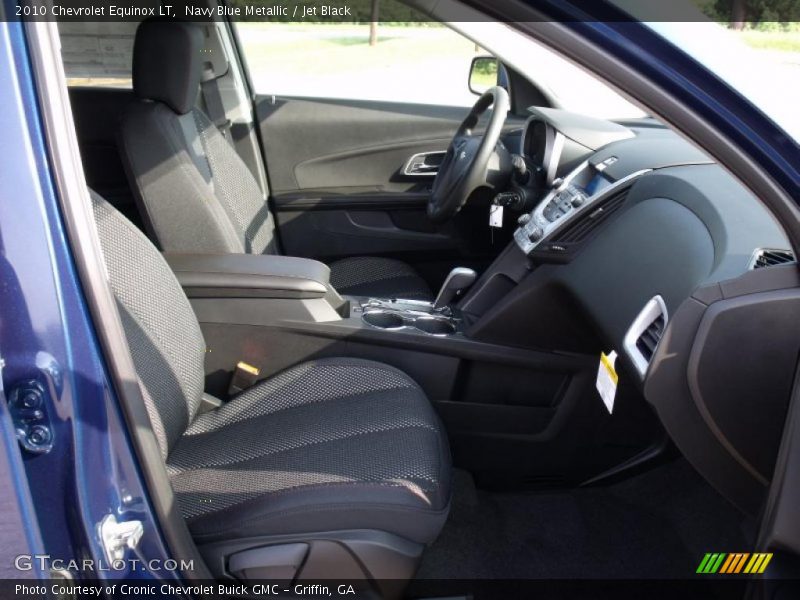 Navy Blue Metallic / Jet Black 2010 Chevrolet Equinox LT