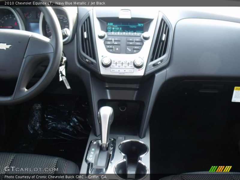 Navy Blue Metallic / Jet Black 2010 Chevrolet Equinox LT