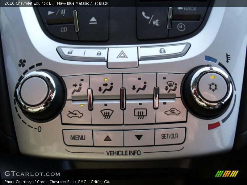 Navy Blue Metallic / Jet Black 2010 Chevrolet Equinox LT