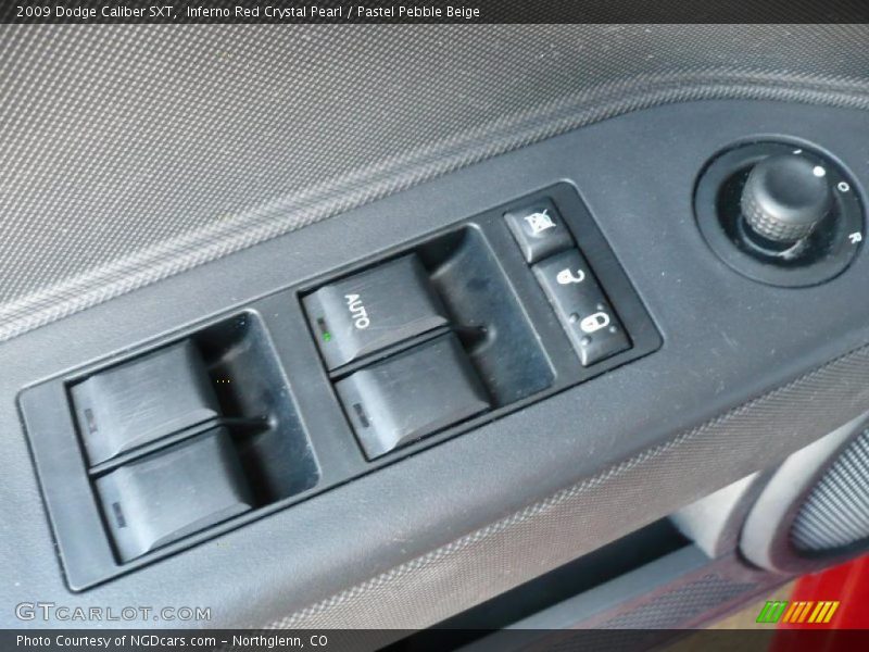 Inferno Red Crystal Pearl / Pastel Pebble Beige 2009 Dodge Caliber SXT