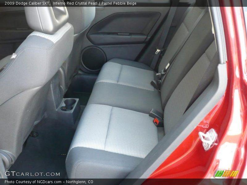 Inferno Red Crystal Pearl / Pastel Pebble Beige 2009 Dodge Caliber SXT