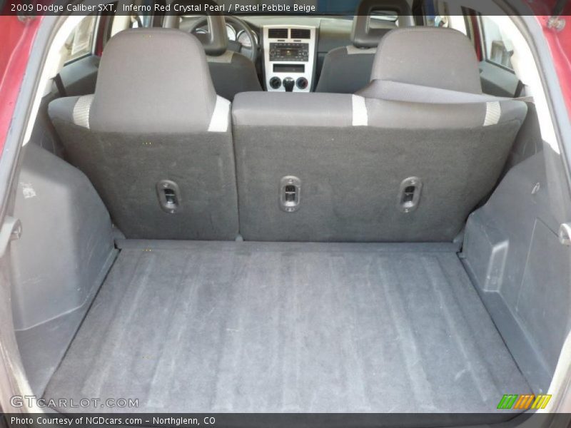Inferno Red Crystal Pearl / Pastel Pebble Beige 2009 Dodge Caliber SXT
