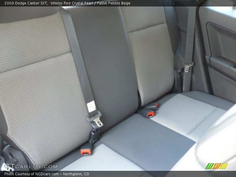 Inferno Red Crystal Pearl / Pastel Pebble Beige 2009 Dodge Caliber SXT