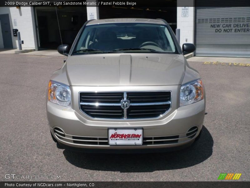 Light Sandstone Metallic / Pastel Pebble Beige 2009 Dodge Caliber SXT