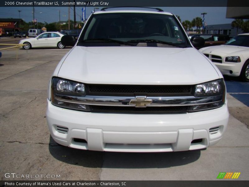 Summit White / Light Gray 2006 Chevrolet TrailBlazer LS