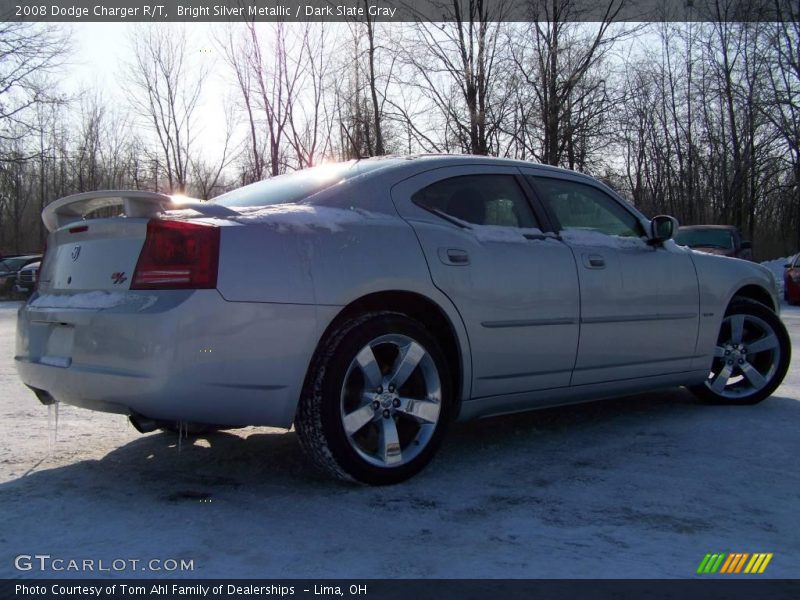Bright Silver Metallic / Dark Slate Gray 2008 Dodge Charger R/T