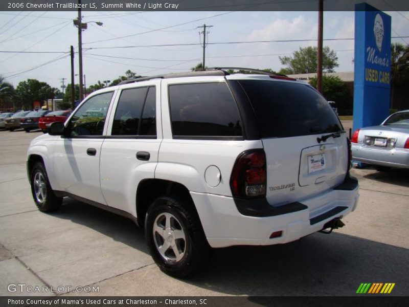 Summit White / Light Gray 2006 Chevrolet TrailBlazer LS