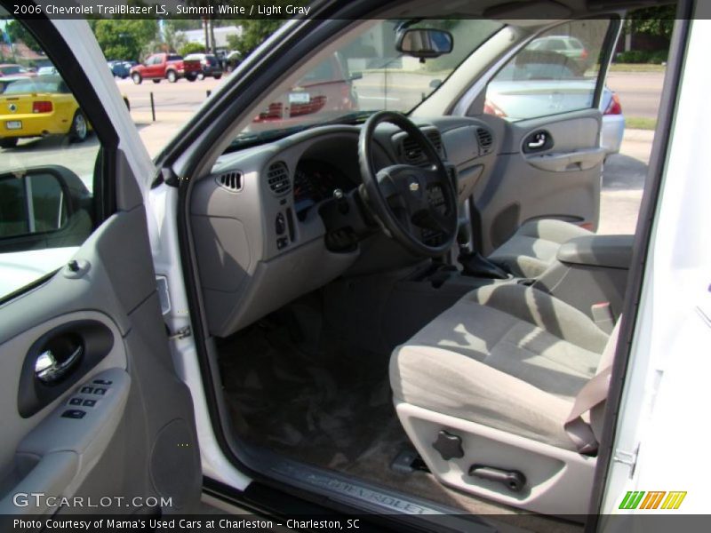 Summit White / Light Gray 2006 Chevrolet TrailBlazer LS