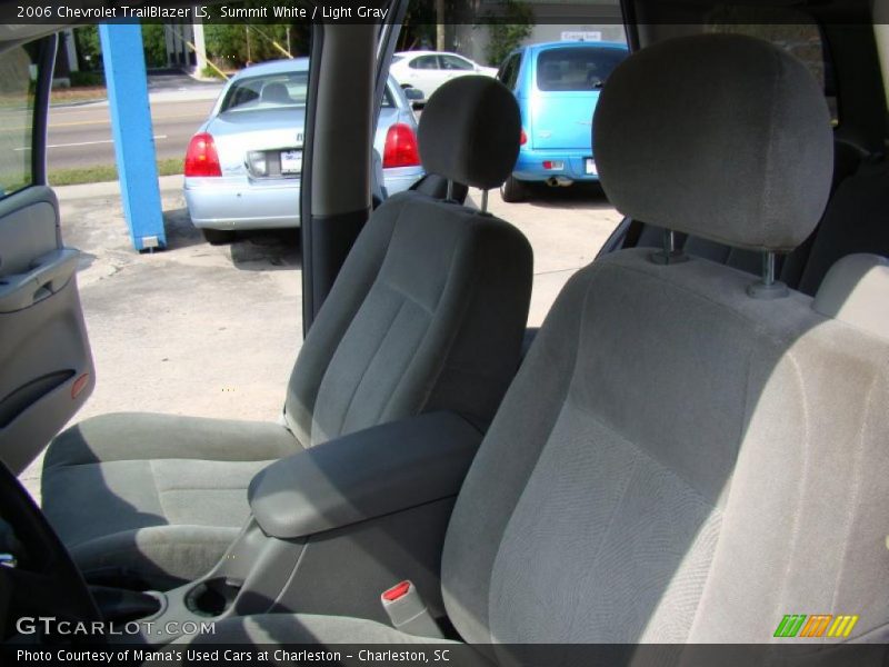 Summit White / Light Gray 2006 Chevrolet TrailBlazer LS