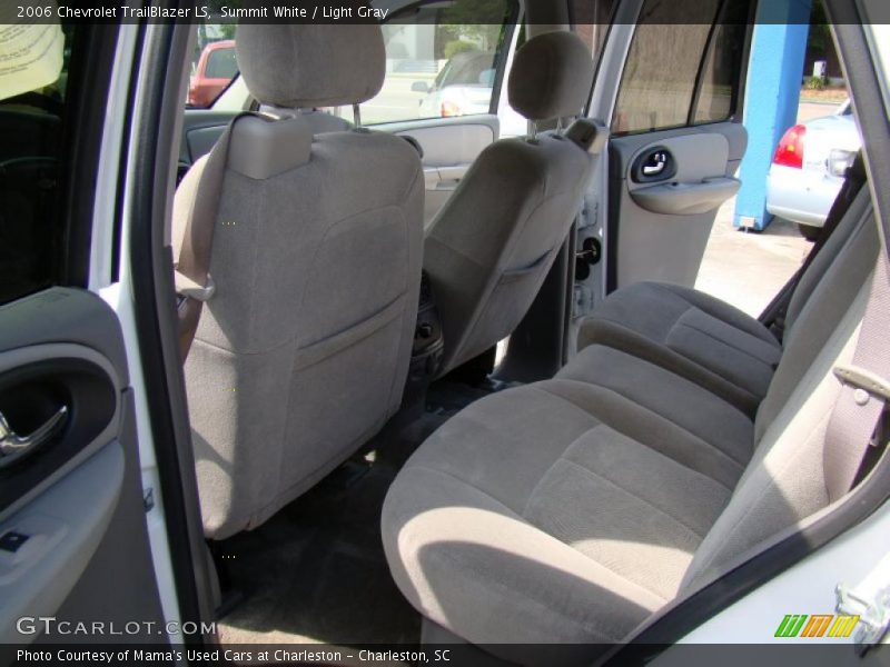 Summit White / Light Gray 2006 Chevrolet TrailBlazer LS