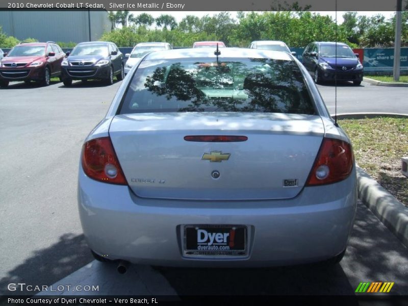 Silver Ice Metallic / Ebony 2010 Chevrolet Cobalt LT Sedan