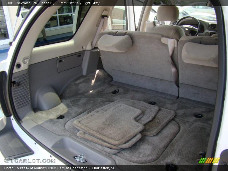 Summit White / Light Gray 2006 Chevrolet TrailBlazer LS