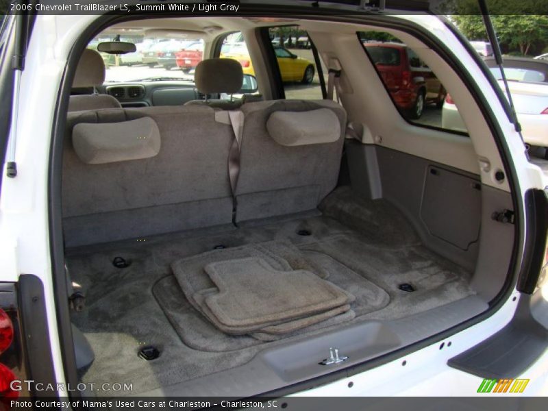 Summit White / Light Gray 2006 Chevrolet TrailBlazer LS
