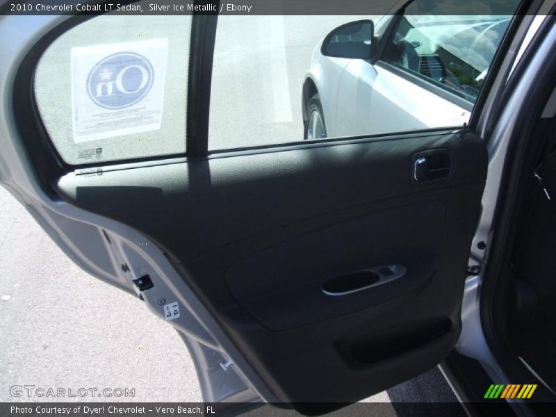 Silver Ice Metallic / Ebony 2010 Chevrolet Cobalt LT Sedan
