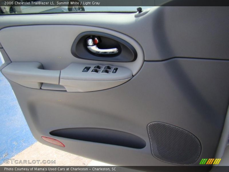 Summit White / Light Gray 2006 Chevrolet TrailBlazer LS