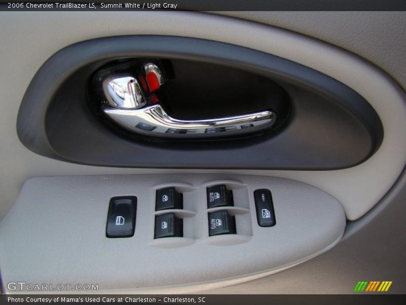 Summit White / Light Gray 2006 Chevrolet TrailBlazer LS