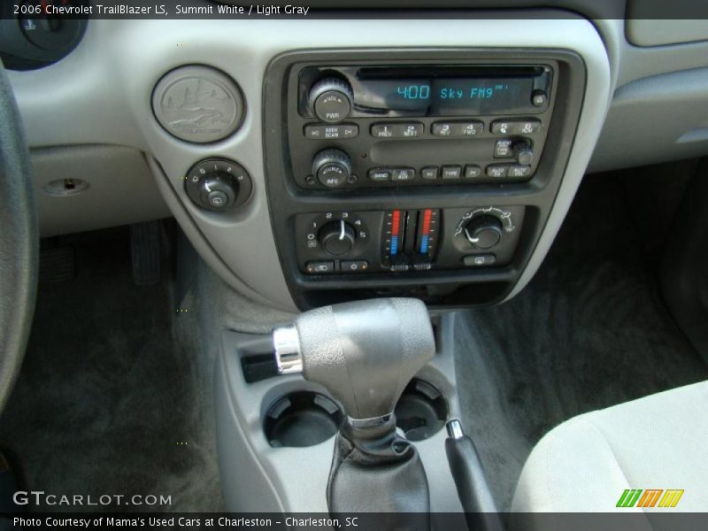 Summit White / Light Gray 2006 Chevrolet TrailBlazer LS
