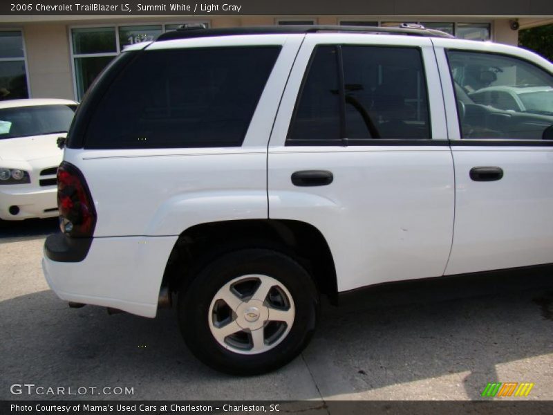 Summit White / Light Gray 2006 Chevrolet TrailBlazer LS