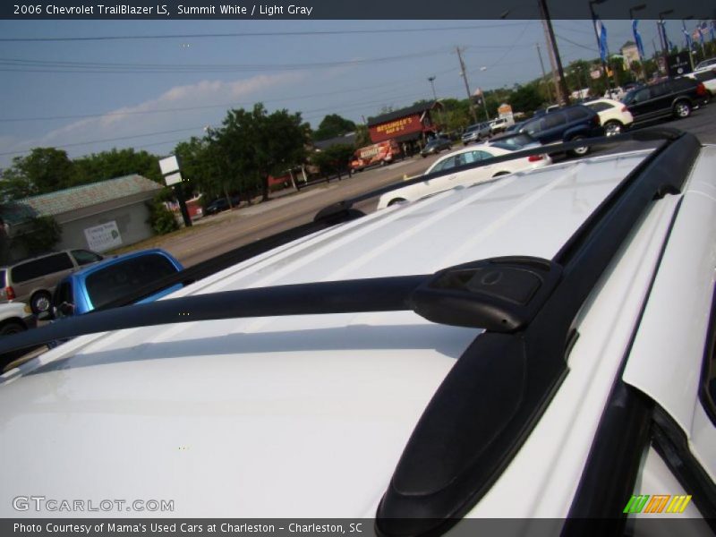 Summit White / Light Gray 2006 Chevrolet TrailBlazer LS