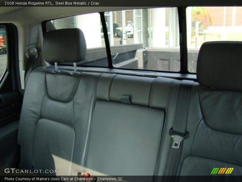 Steel Blue Metallic / Gray 2008 Honda Ridgeline RTL