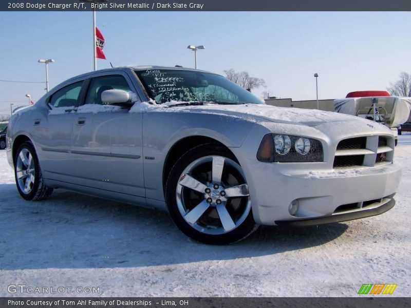 Bright Silver Metallic / Dark Slate Gray 2008 Dodge Charger R/T
