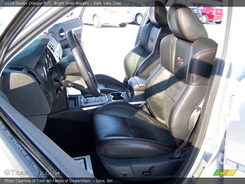 Bright Silver Metallic / Dark Slate Gray 2008 Dodge Charger R/T