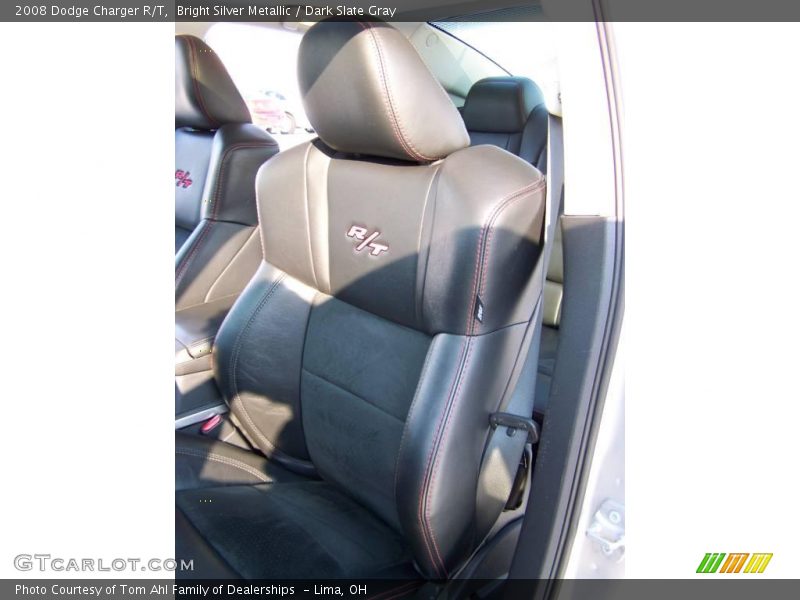 Bright Silver Metallic / Dark Slate Gray 2008 Dodge Charger R/T