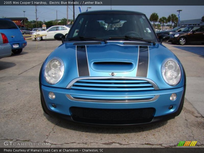 Electric Blue Metallic / Panther Black 2005 Mini Cooper S Hardtop