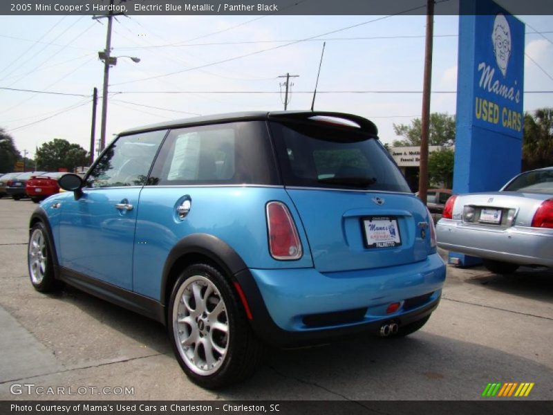 Electric Blue Metallic / Panther Black 2005 Mini Cooper S Hardtop