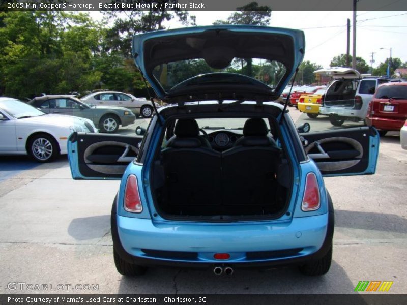 Electric Blue Metallic / Panther Black 2005 Mini Cooper S Hardtop