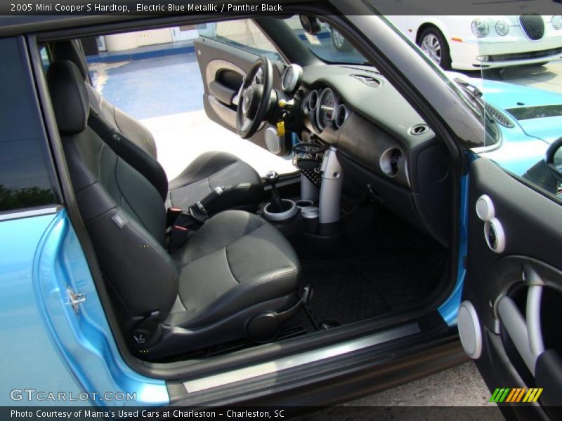 Electric Blue Metallic / Panther Black 2005 Mini Cooper S Hardtop