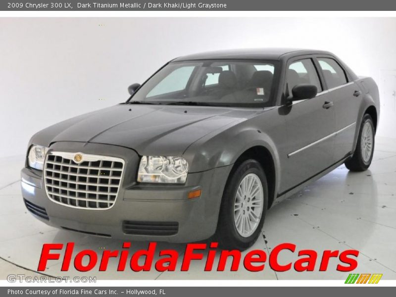 Dark Titanium Metallic / Dark Khaki/Light Graystone 2009 Chrysler 300 LX