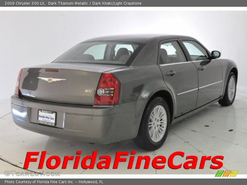 Dark Titanium Metallic / Dark Khaki/Light Graystone 2009 Chrysler 300 LX