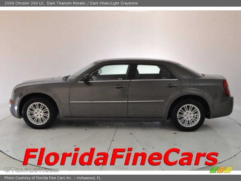 Dark Titanium Metallic / Dark Khaki/Light Graystone 2009 Chrysler 300 LX