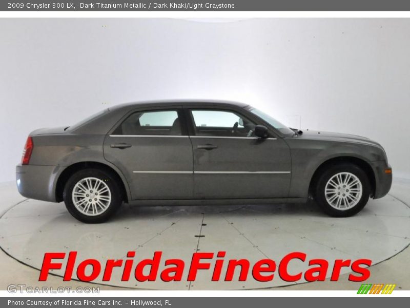 Dark Titanium Metallic / Dark Khaki/Light Graystone 2009 Chrysler 300 LX
