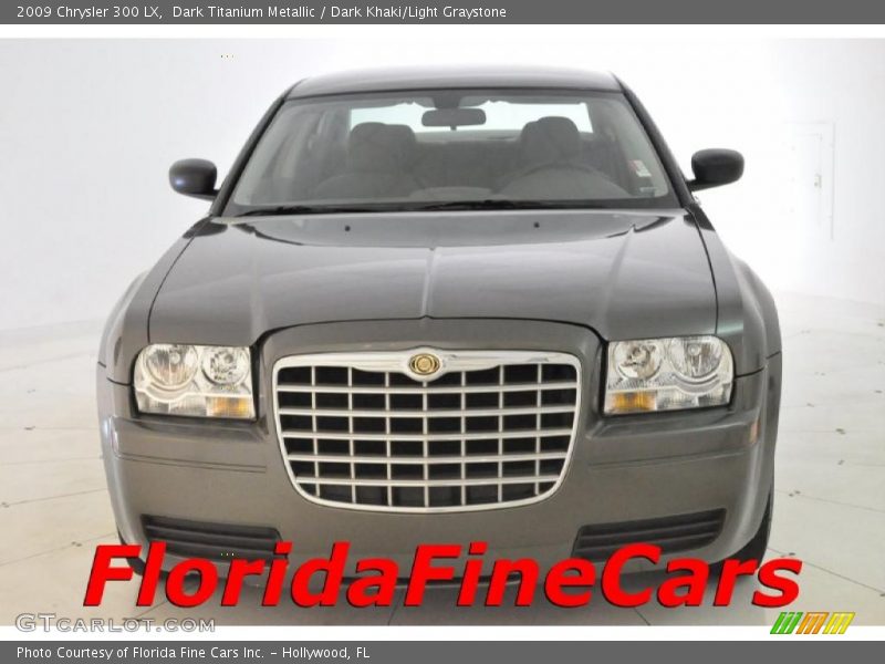 Dark Titanium Metallic / Dark Khaki/Light Graystone 2009 Chrysler 300 LX