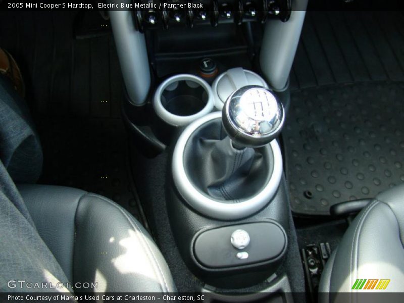 Electric Blue Metallic / Panther Black 2005 Mini Cooper S Hardtop