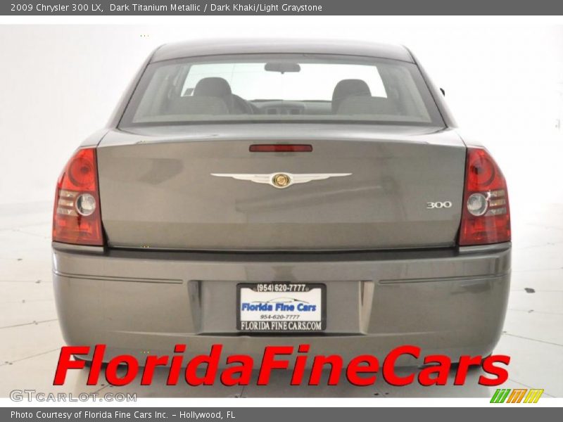 Dark Titanium Metallic / Dark Khaki/Light Graystone 2009 Chrysler 300 LX