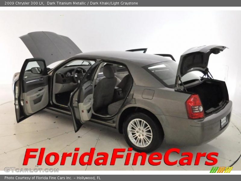 Dark Titanium Metallic / Dark Khaki/Light Graystone 2009 Chrysler 300 LX