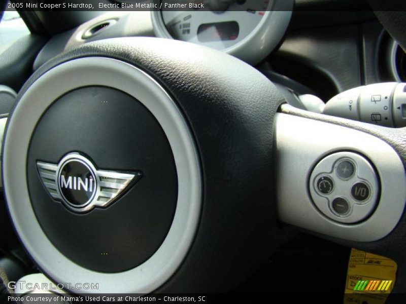 Electric Blue Metallic / Panther Black 2005 Mini Cooper S Hardtop