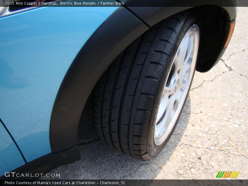 Electric Blue Metallic / Panther Black 2005 Mini Cooper S Hardtop