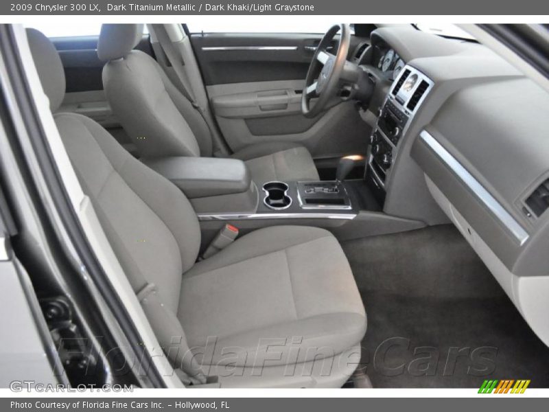 Dark Titanium Metallic / Dark Khaki/Light Graystone 2009 Chrysler 300 LX