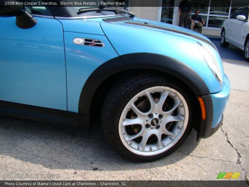 Electric Blue Metallic / Panther Black 2005 Mini Cooper S Hardtop
