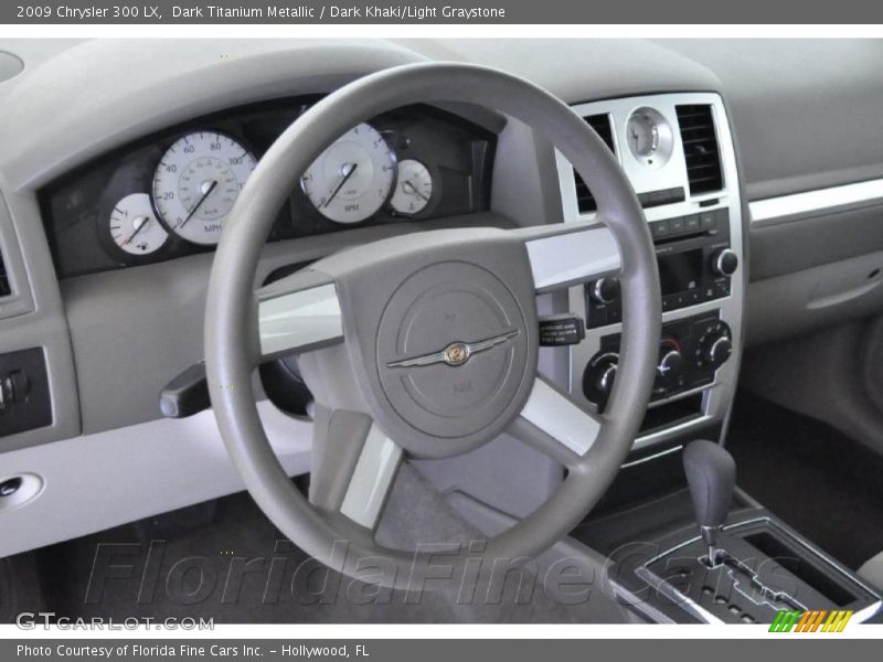Dark Titanium Metallic / Dark Khaki/Light Graystone 2009 Chrysler 300 LX