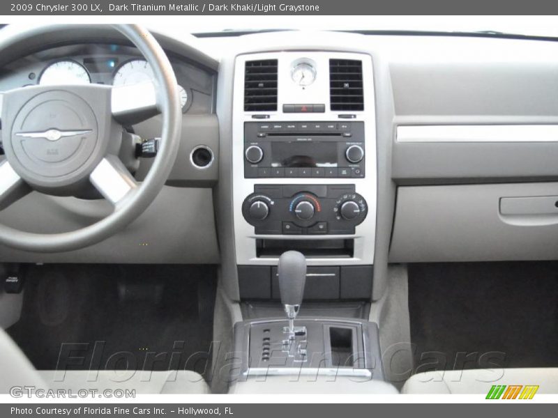Dark Titanium Metallic / Dark Khaki/Light Graystone 2009 Chrysler 300 LX