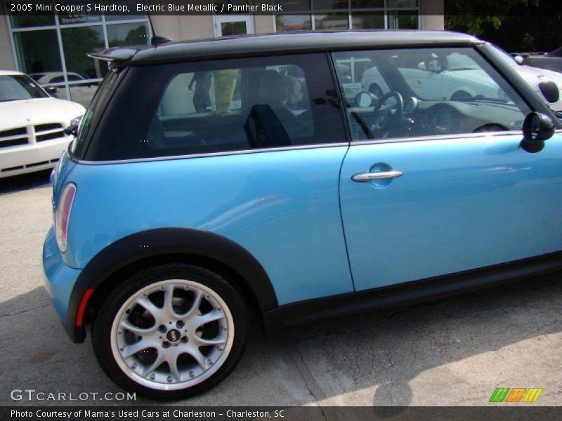Electric Blue Metallic / Panther Black 2005 Mini Cooper S Hardtop