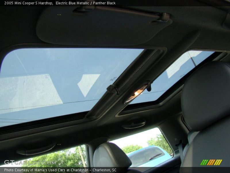 Electric Blue Metallic / Panther Black 2005 Mini Cooper S Hardtop
